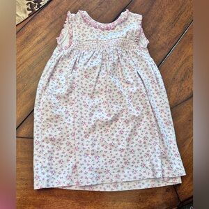 EUC kissy kissy floral smocked dress